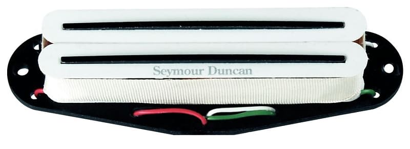 Seymour Duncan SHR-1b - Hot Rails Strat Bridge Pickup - White image 1