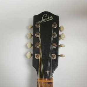 Levin Model 54 Taranto 1954 Vintage 8 String Swedish Folk Mandolin image 2