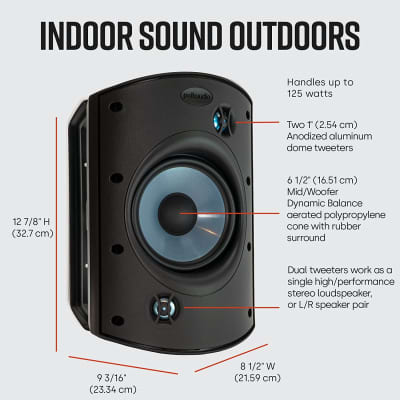 Polk Audio Atrium 8 SDI Speaker (Single, Black) image 4