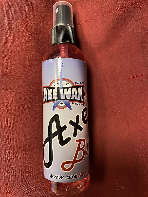 Axe Wax Blast instrument spray polish 2023 Reverb
