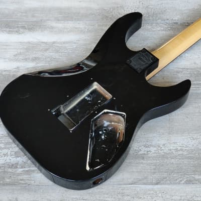 1990's Kramer Japan (by Tokai) LH Left Handed NOS Superstrat Body/Neck (Black) image 9