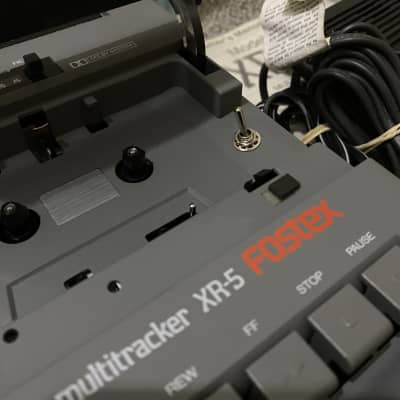 Fostex XR5 Cassette Multitracker 4 Track Recorder Mixer Portastudio [dual speed modded] image 11