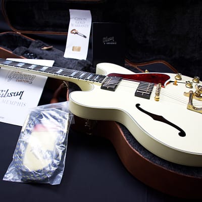 Gibson Custom  ES-355 Memphis in Classic Vintage White "VOS"  2016 image 3