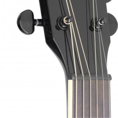 JN Guitars YAK-DCFI Cutaway Acoustic-Electric Dreadnought, Solid Mahogany Top, New, Free Shipping image 4