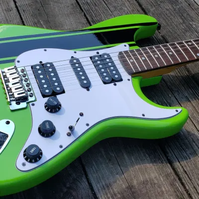 Austin  AST Mod Partscaster  Year NA Slime Green image 3
