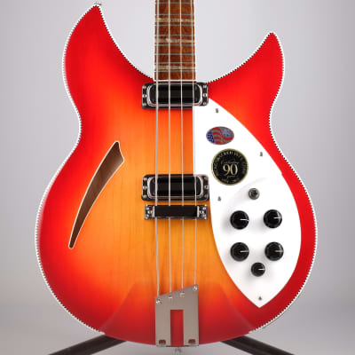 Rickenbacker Limited Edition 90th Anniversary 4005XC Bass Amber Fireglo for sale