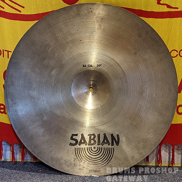 Sabian 80's AA MEDIUM HEAVY RIDE 20 | Reverb