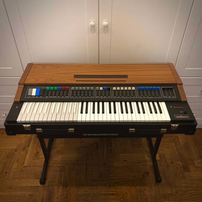 Vermona Formation 1 - Vintage Rare Analog Organ (1984) with Spring Reverb, suitcase, stand, manual, pedal image 1