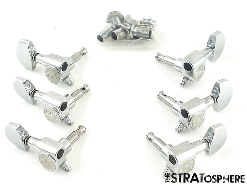 6 PRS SE Mira TUNERS TUNING PEGS, PRS Designed Guitar Parts Reverb