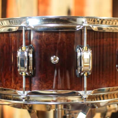 Odery 14x6 Eyedentity Sapele "Explosion" Snare Drum image 3
