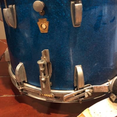 Ludwig Drums 1960's - Blue Sparkle image 17