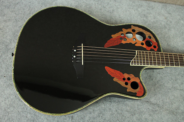 Ovation Celebrity CC-48 Black | Reverb