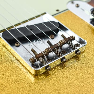 Fender Custom Shop 63 Tele Super Faded Aged 3 Tone Sparkle Heavy Relic image 7