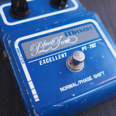 ギター MAXON PT-707 MAXON PT-707 Phase Tone 1970s phase pedal made in Japan from