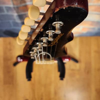 Vintage 1967 Epiphone Olympic Double Cherry w/ OHSC & Original Parts image 7