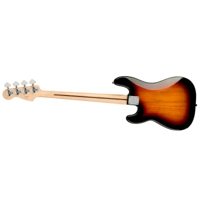 Fender Squier Affinity Precision Jazz Bass Guitar w/ Fender Play - 3 Color Sunburst image 5