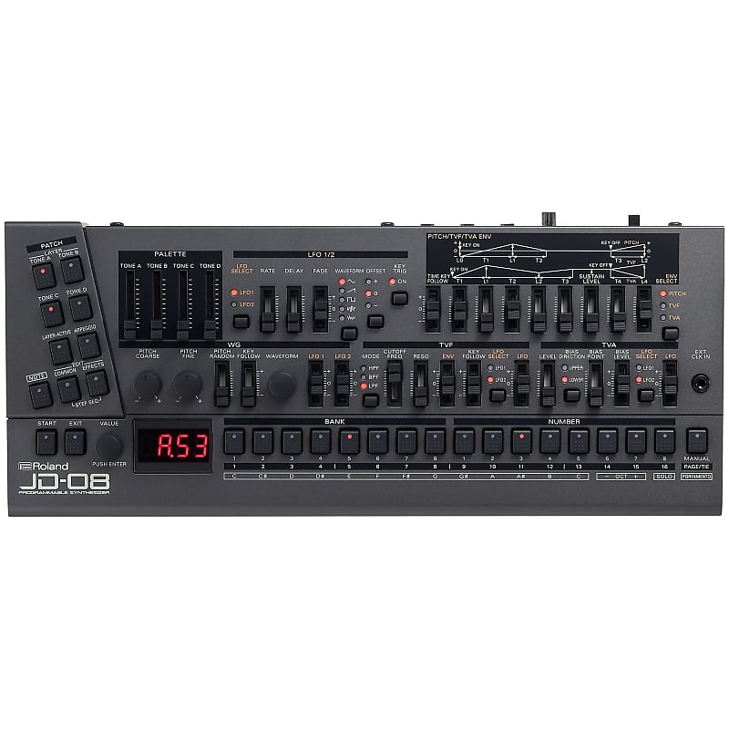 Roland JD-08 Boutique Series Programmable Synthesizer Module Bild 1