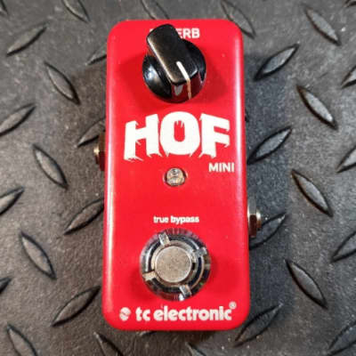 TC Electronic Hall of Fame Mini Reverb 2013 - 2020 - Red HOF for sale