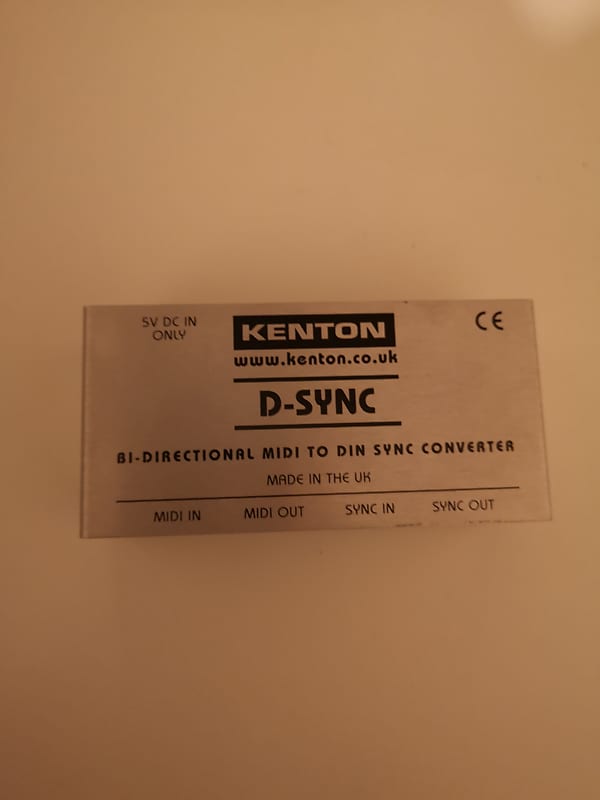 Kenton D-Sync MIDI To DIN Sync Converter Bi-Directional 2019