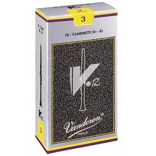 Vandoren V12 Bb Clarinet Reeds - 3.5+ image 1
