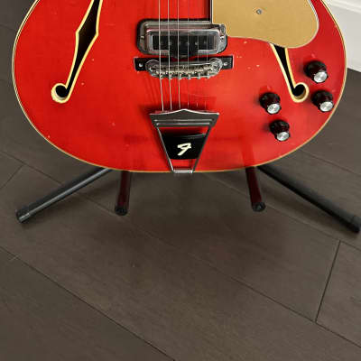Fender Coronado II with Rosewood Fretboard 1966 - 1972 - Candy Apple Red image 2