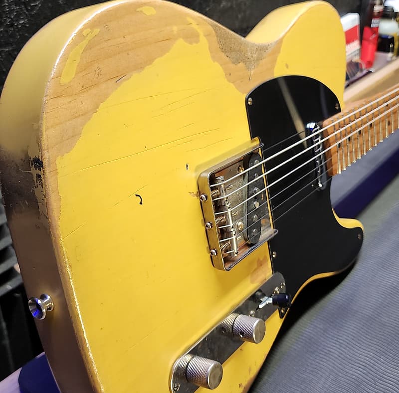 //DGG *Modified Fender Telecaster 2021 - Heavy Relic image 1