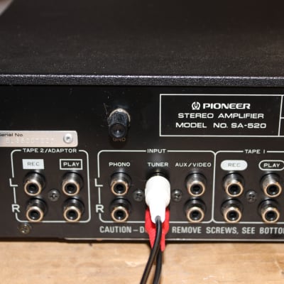 Restored Pioneer SA-520 Integrated Amplifier image 12