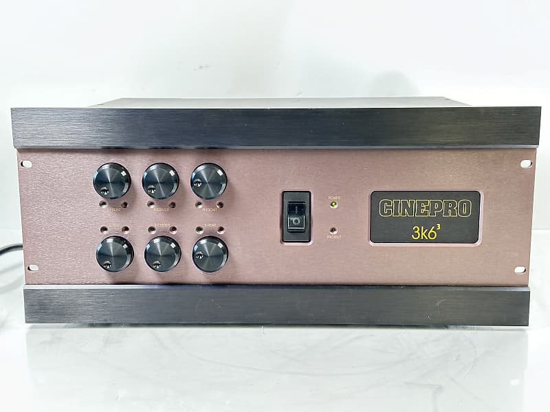 Cinepro 3k6 MKIII 6 Channel Power Amplifier  			