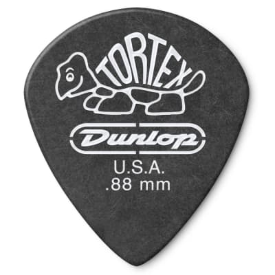 Dunlop 482P.88 Tortex Pitch Black Jazz III Guitar Picks, .88mm, 12-Pack image 10