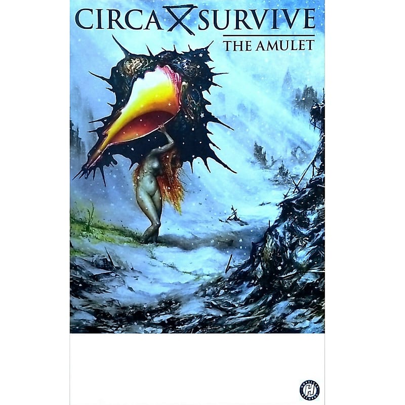 Circa Survive The Amulet Ltd Ed New Rare Tour Poster Thrice Chon Dance Gavin Coheed And Cambria