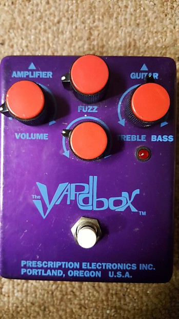 Prescription Electronics Yardbox Fuzz Purple