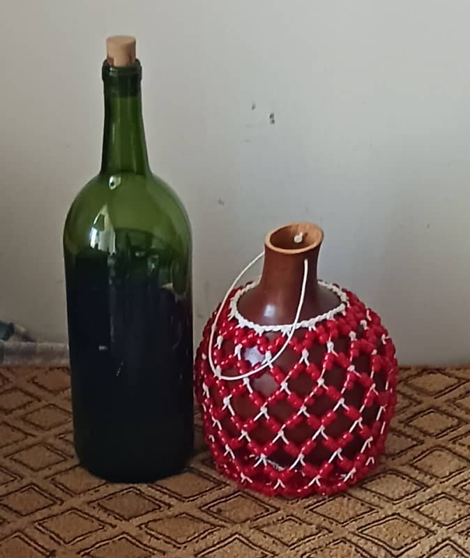 Sekere (small Yoruba-style netted gourd rattle) | Reverb