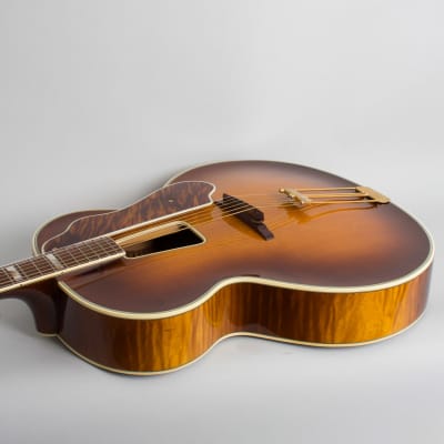 Epiphone  Emperor Concert Arch Top Acoustic Guitar (1949), ser. #58825, original brown hard shell case. image 7