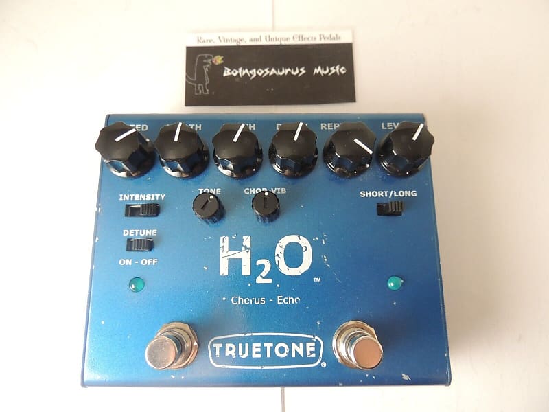 Truetone Visual Sound H2O Chorus Delay FX Pedal Version 3 v3 Reverb