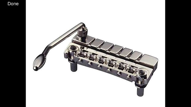 Schaller 4201 les paul retro fit whammy bar tremolo Black