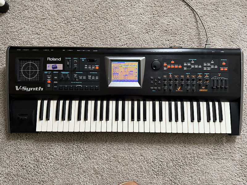 鍵盤楽器 V-Synth Synthesizer Roland V-Synth 61-Key Digital Synthesizer | Reverb
