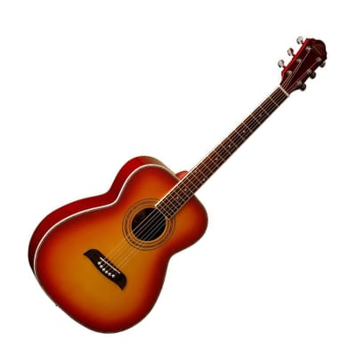 Oscar Schmidt OF2CS Folk-Style Select Spruce Top Mahogany Neck 6-String Acoustic Guitar image 4