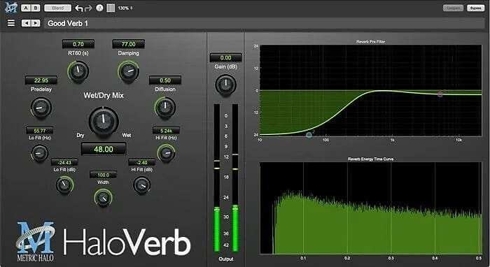Metric Halo MH HaloVerb v4 Download Plugin Software  			