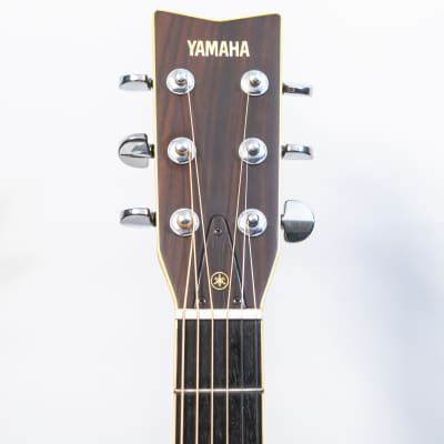 Yamaha FG-301B Orange Label Jumbo Dreadnought Acoustic Guitar w/ Case - Natural image 4