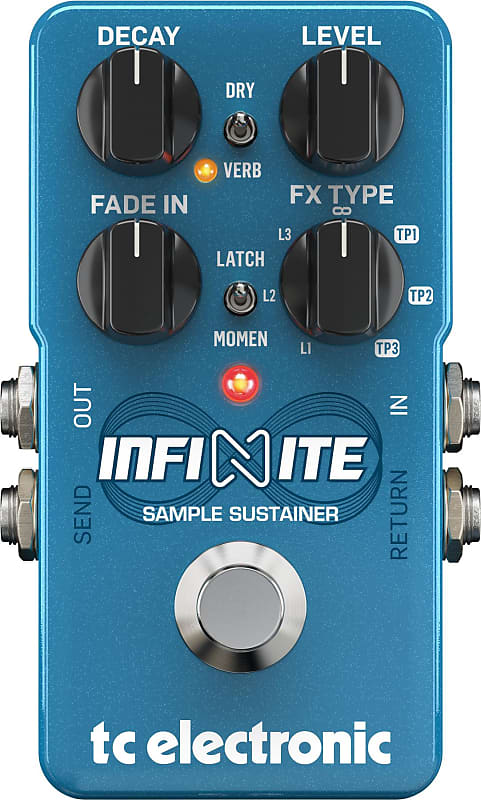 TC Electronic Infinite Sample Sustainer Pedal image 1