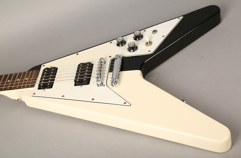 Epiphone Michael Schenker Flying V - Limited Edition - 2005 Korea -  Black/White