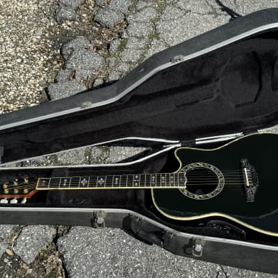 2004 Ovation 1769-ADII Al Di Meola Signature Acoustic/Electric Guitar W/OHSC Black for sale