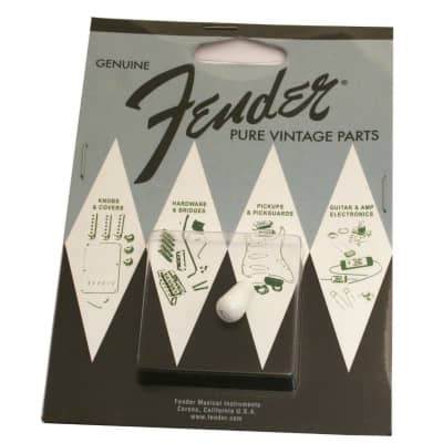 009-3597-049 (1) Genuine Fender Pure Egg Shell Stratocaster Switch Tip image 1