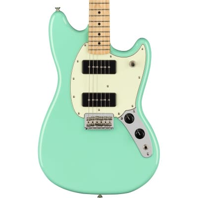Fender Player Mustang 90 Maple Fingerboard, Seafoam Green image 1