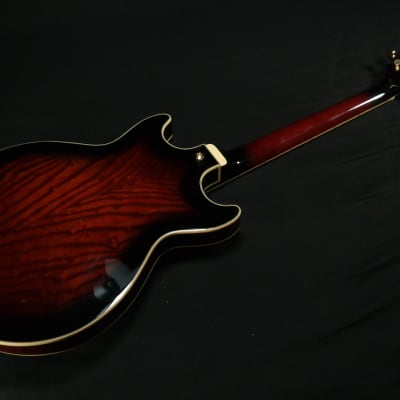 Ibanez AM153QADBS AM Artstar 6str Electric Guitar w/Case - Dark Brown Sunburst 454 image 7