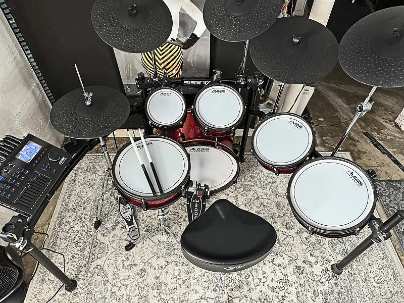 Alesis Strike Pro SE 6 Piece Electronic Drum Set with Reverb