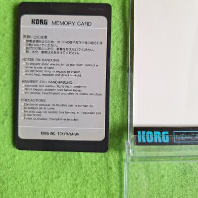 Korg DDC ROM Cards (8 x) for DDD-1 and DDD-5 - PRICE IS PER CARD ! image 5