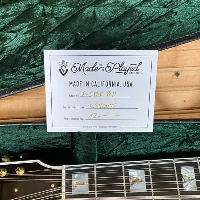 Guild F-512E Maple Blonde 12 String Guitar - Maple Blonde image 8