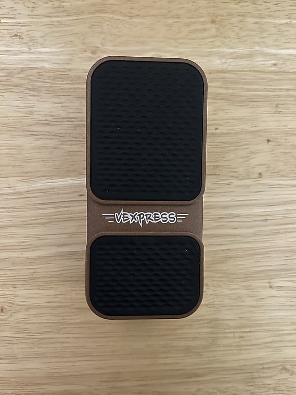 Sonicake Vexpress Passive Volume & Expression EXP Pedal Brown Reverb