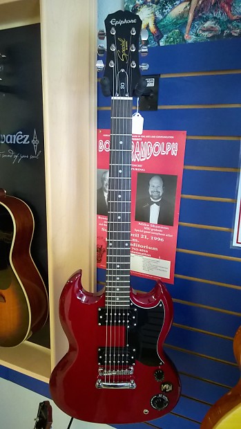 2015年製【SG Special GT Kill pot】Cherry Amazon.com: Epiphone SG Special Satin E1 Vintage Worn